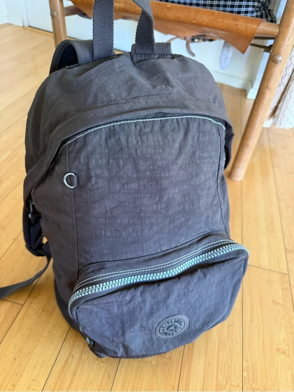 Kipling Backpack/Book Bag, Brown - Picture 9 of 9